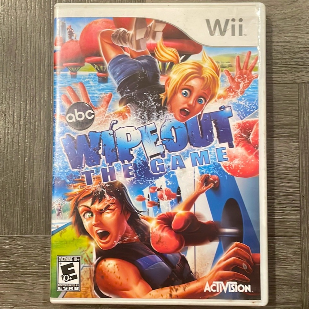 SCEA WipeOut the Game (Wii) Videa Game Rated E Working Condition